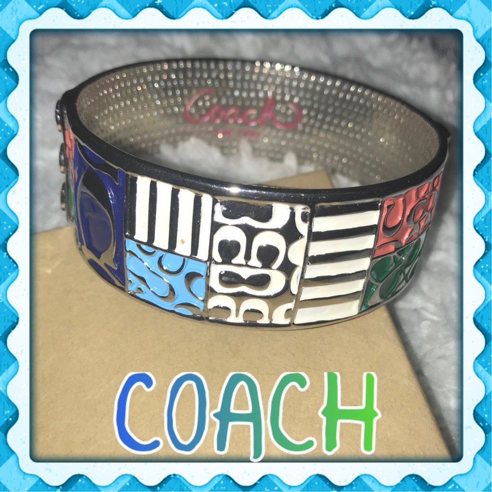 Coach bangle bracelet